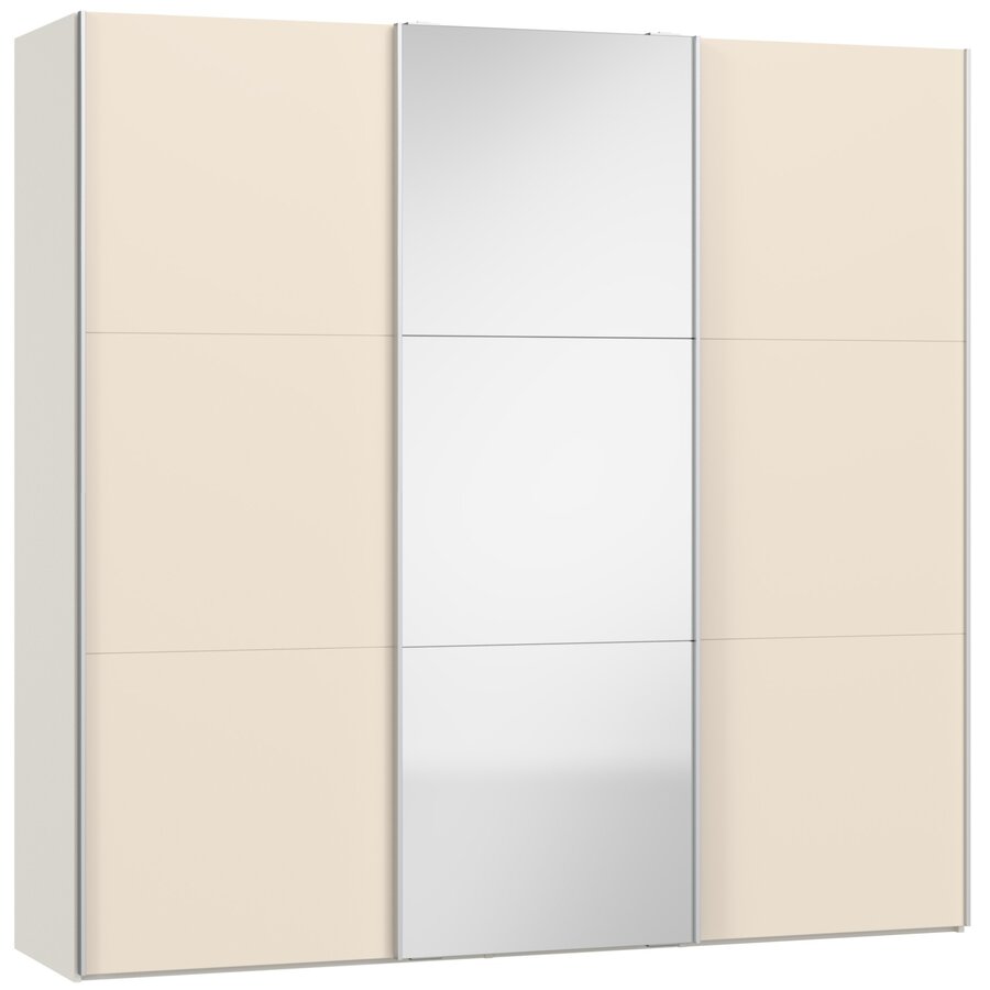 Kaschmir Spiegel Schuifdeurkast 228 cm