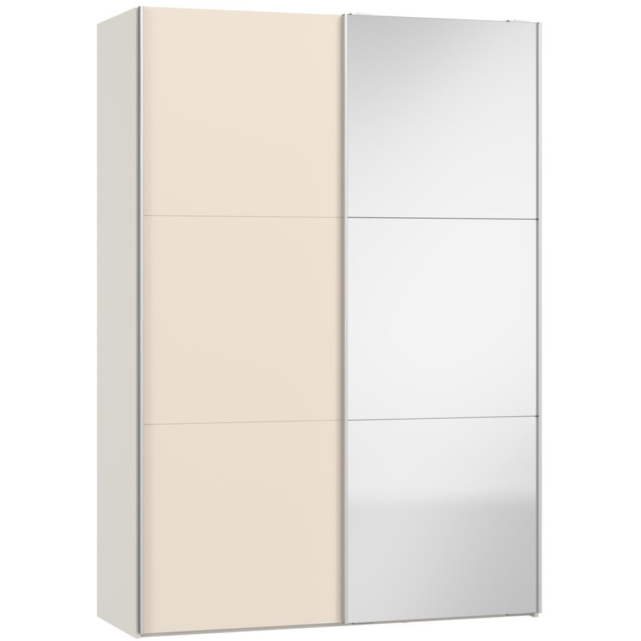 Kaschmir Spiegel Schuifdeurkast 152 cm