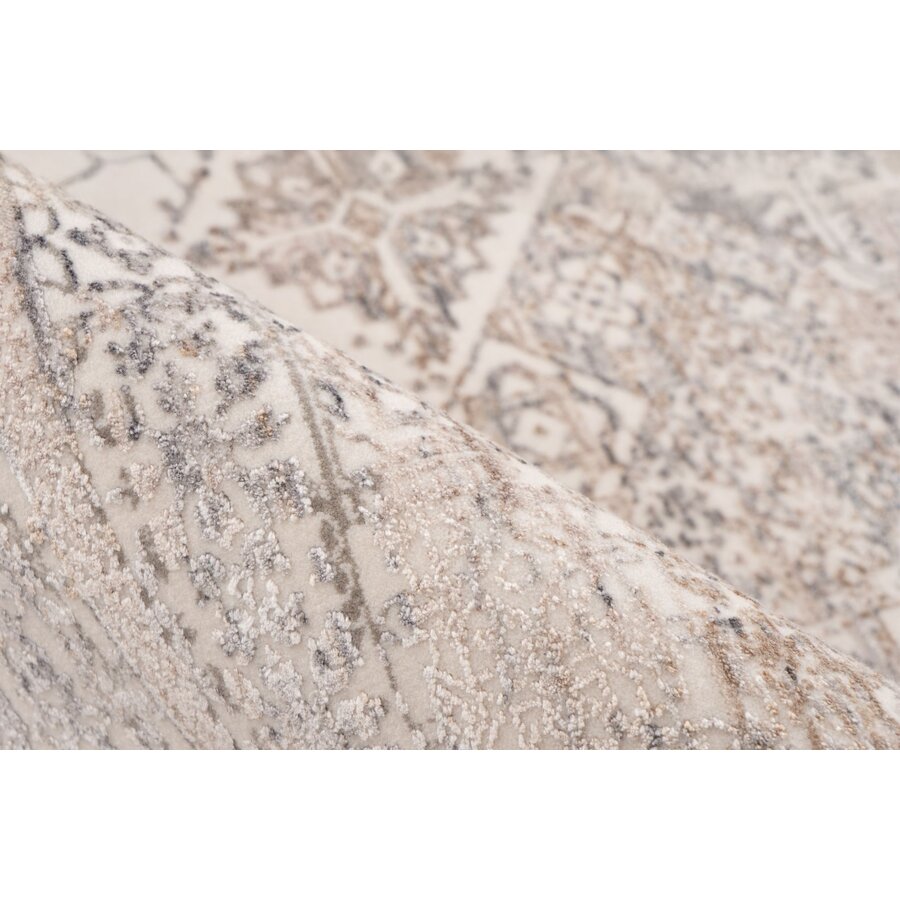 Palermo 160 x 230 cm Vloerkleed Zilver/Beige 904 Palermo 160 x 230 cm Vloerkleed Zilver/Beige 904