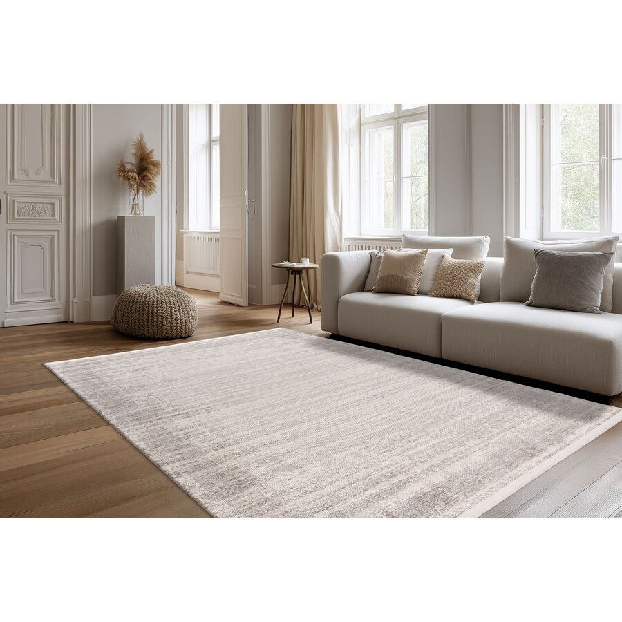 Clairmont 120x170 cm Vloerkleed Zilver 904 Clairmont 120x170 cm Vloerkleed Zilver 904