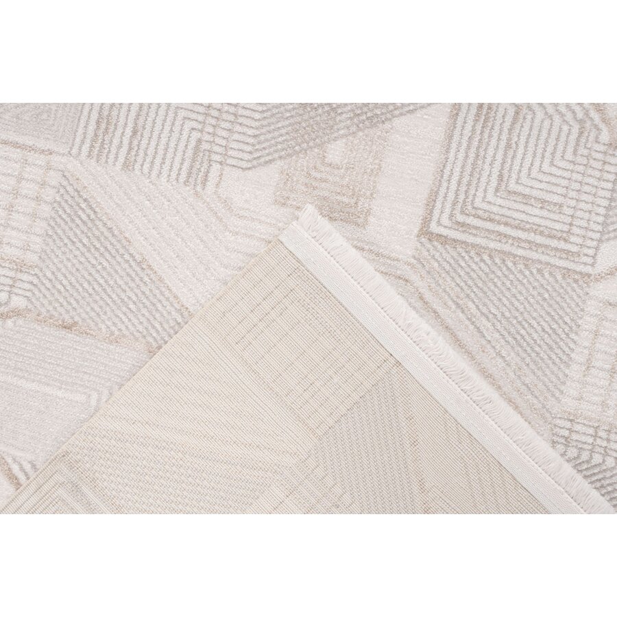 Jardin 200x290 cm Vloerkleed Beige/Zilver 701