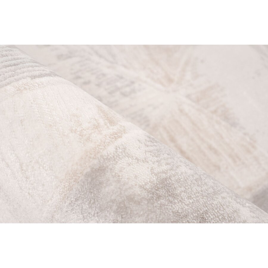 Jardin 120x170 cm Vloerkleed Beige/Zilver 703