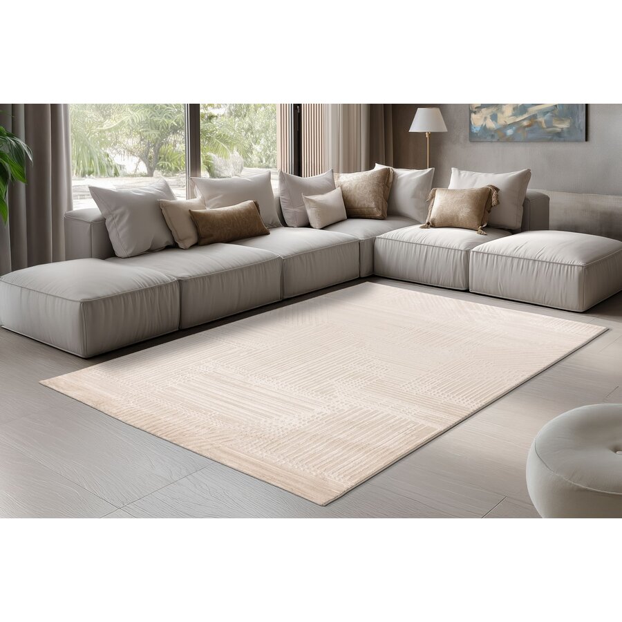 Nancy 160x230 cm Vloerkleed Beige 504