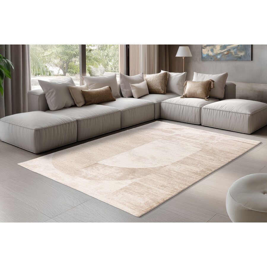 Nancy 120x170 cm Vloerkleed Beige 502