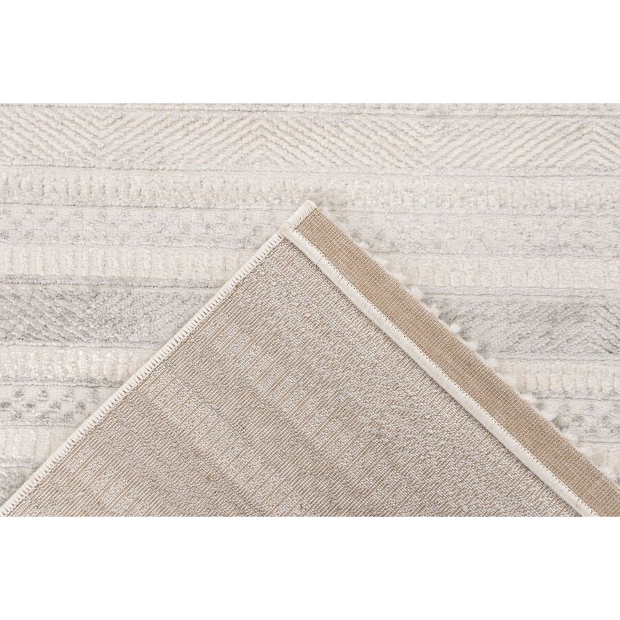 Nancy 160x230 cm Vloerkleed Zilver/Ivory 501
