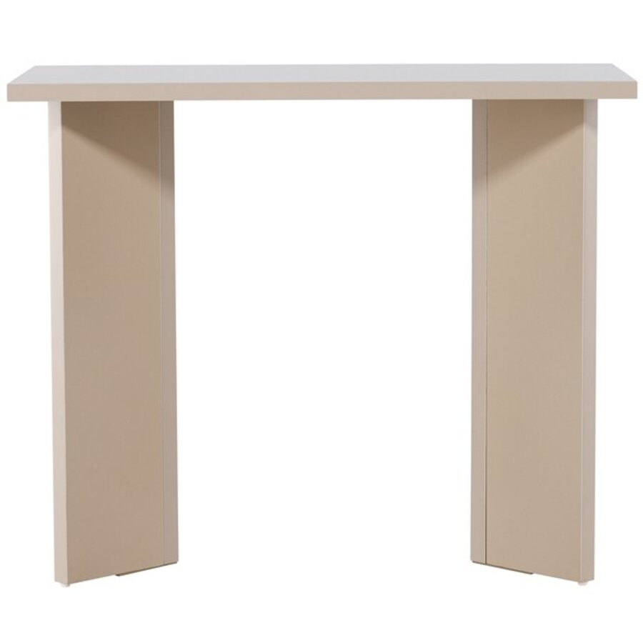 Kristiansund Beige Sidetable W90 cm