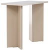Kristiansund Beige Sidetable W90 cm