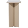 Kristiansund Beige Sidetable W90 cm