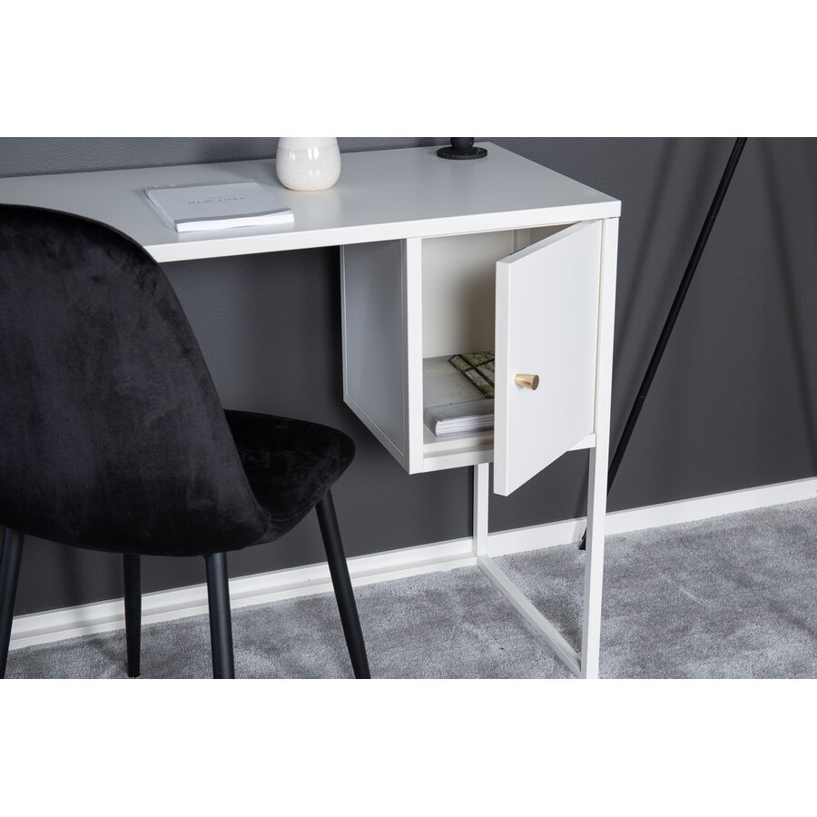 Bakal Witte Bureautafel met 1-Deur Bakal Witte Bureautafel met 1-Deur