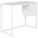Bakal Witte Bureautafel met 1-Deur Bakal Witte Bureautafel met 1-Deur