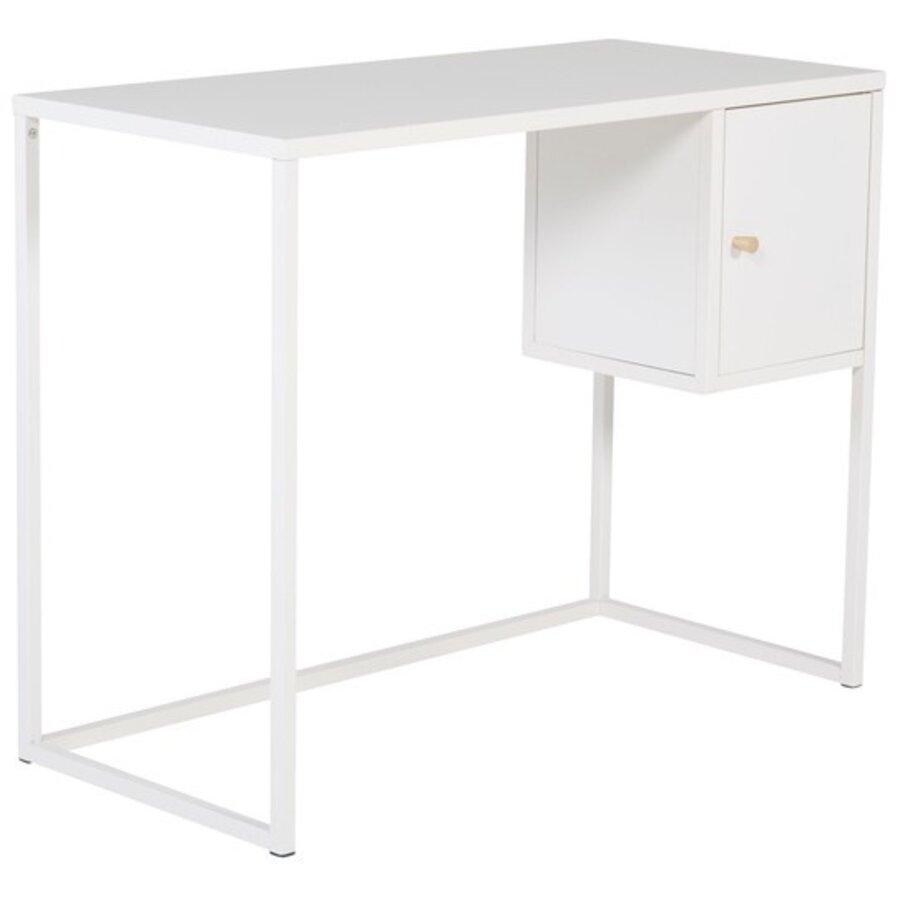 Bakal Witte Bureautafel met 1-Deur Bakal Witte Bureautafel met 1-Deur