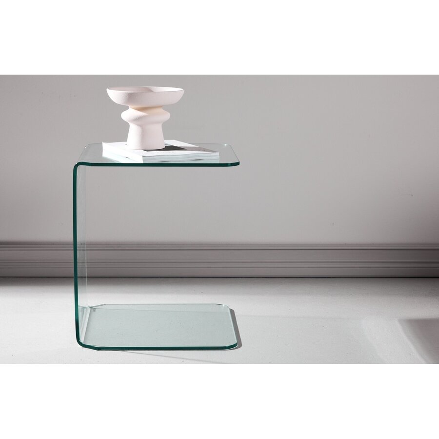 Telemark Laptoptafel Helder Gebogen Glas Telemark Laptoptafel Helder Gebogen Glas