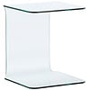Telemark Laptoptafel Helder Gebogen Glas Telemark Laptoptafel Helder Gebogen Glas