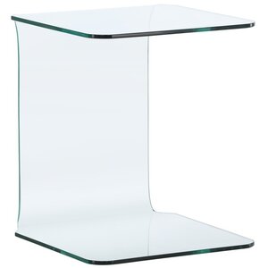 Hjem interiors Telemark Laptoptafel Helder Gebogen Glas