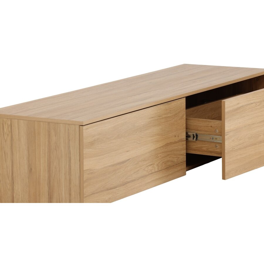 Frihamn Eiken TV Wandmeubel met 2-Lades