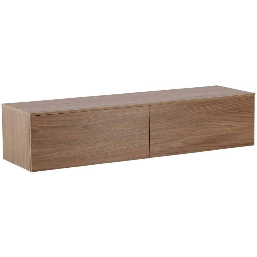 Frihamn Walnoot TV Wandmeubel met 2-Lades