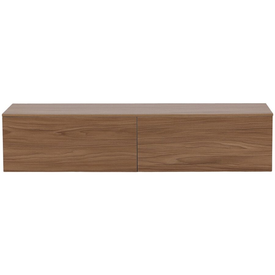 Frihamn Walnoot TV Wandmeubel met 2-Lades