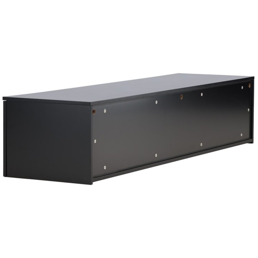 Frihamn Zwart TV Wandmeubel met 2-Lades