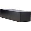 Frihamn Zwart TV Wandmeubel met 2-Lades
