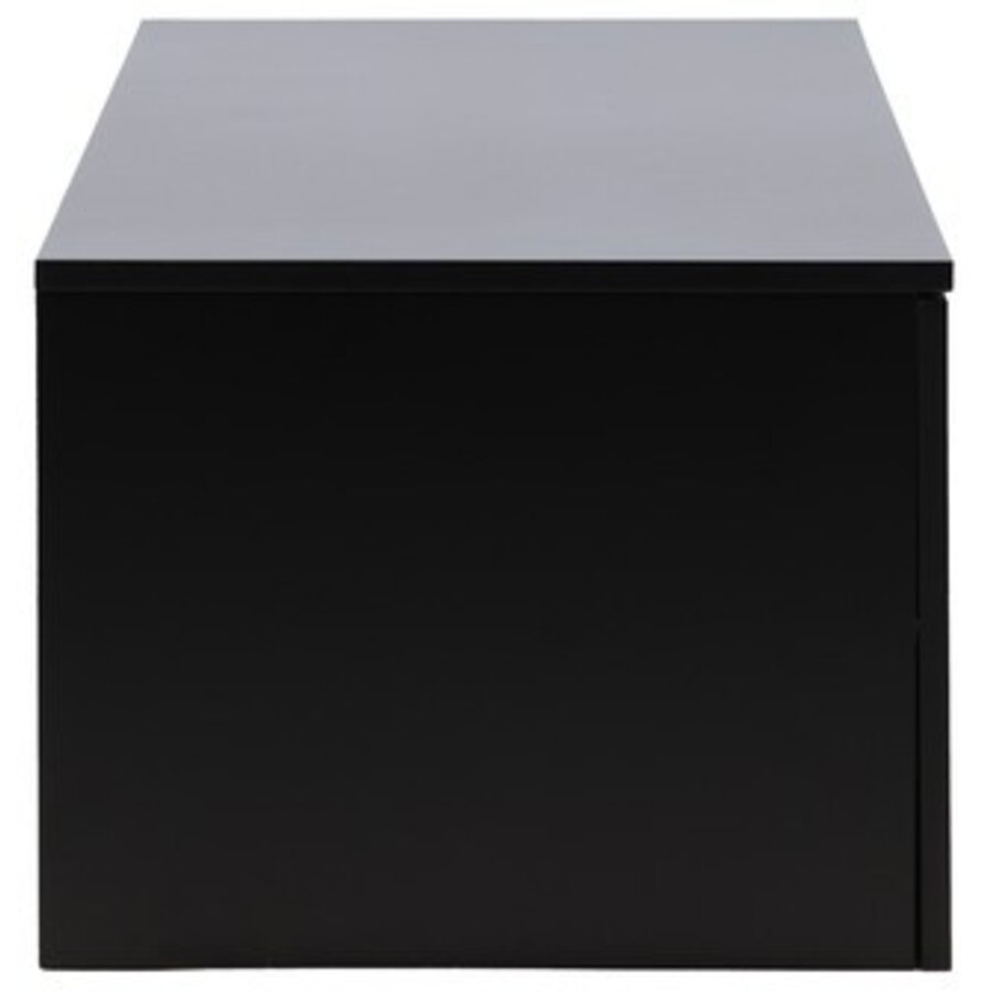 Frihamn Zwart TV Wandmeubel met 2-Lades