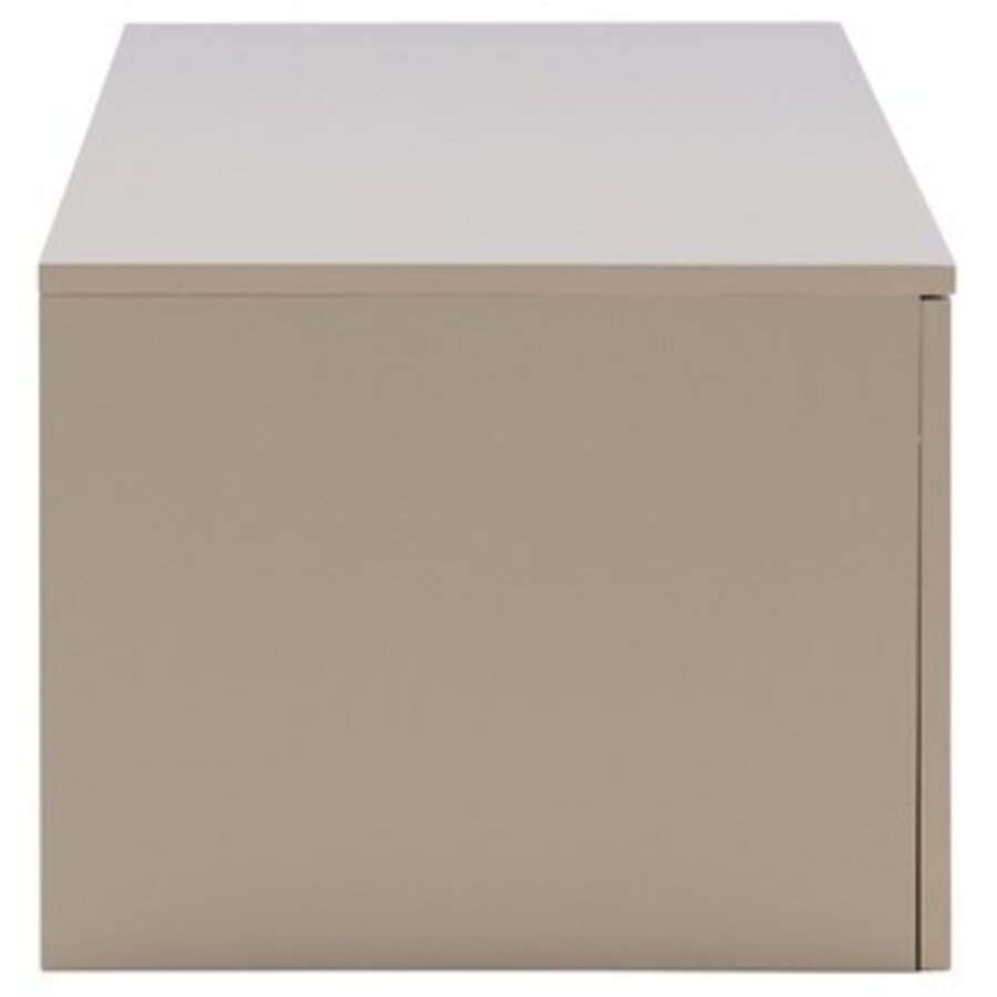 Frihamn Beige TV Wandmeubel met 2-Lades