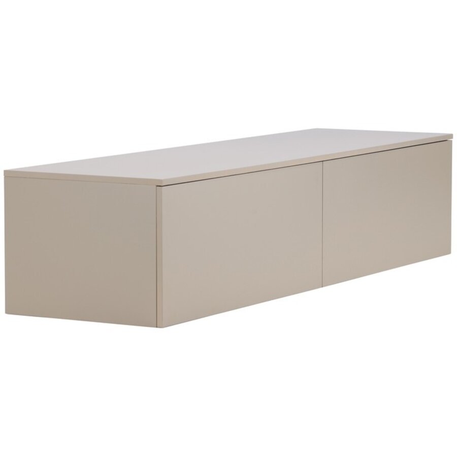Frihamn Beige TV Wandmeubel met 2-Lades