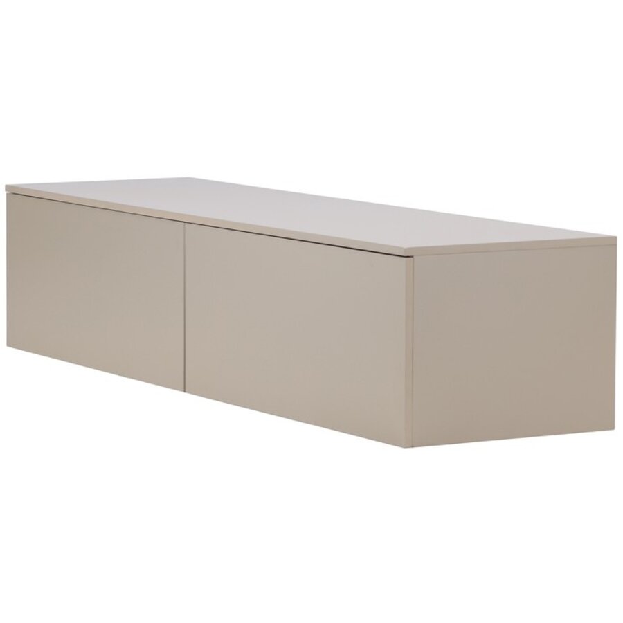 Frihamn Beige TV Wandmeubel met 2-Lades