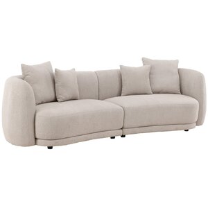 Hjem interiors Cielo Beige Bouclé 3-Zits Bank