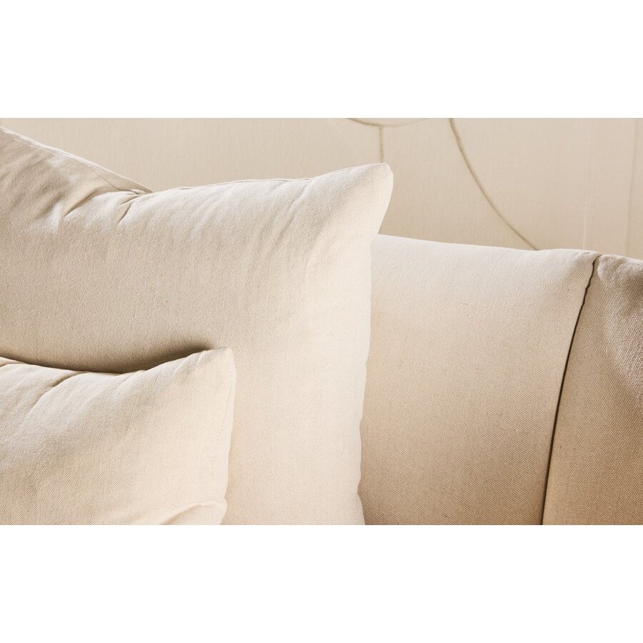 Mollösund Beige 3-Zits Bank Linnen