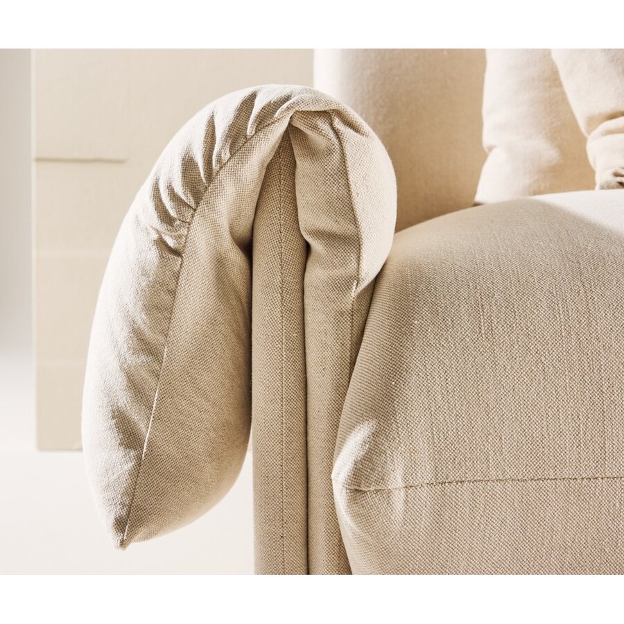 Mollösund Beige 3-Zits Bank Linnen