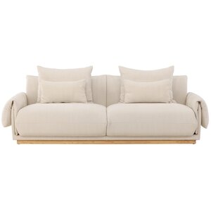 Hjem interiors Mollösund Beige 3-Zits Bank Linnen