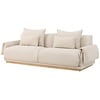 Mollösund Beige 3-Zits Bank Linnen