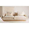 Mollösund Beige 3-Zits Bank Linnen
