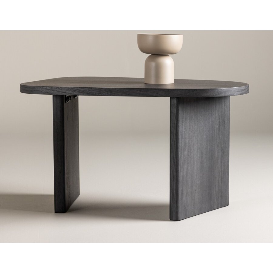 Grönvik Zwart Bijzettafel Organisch