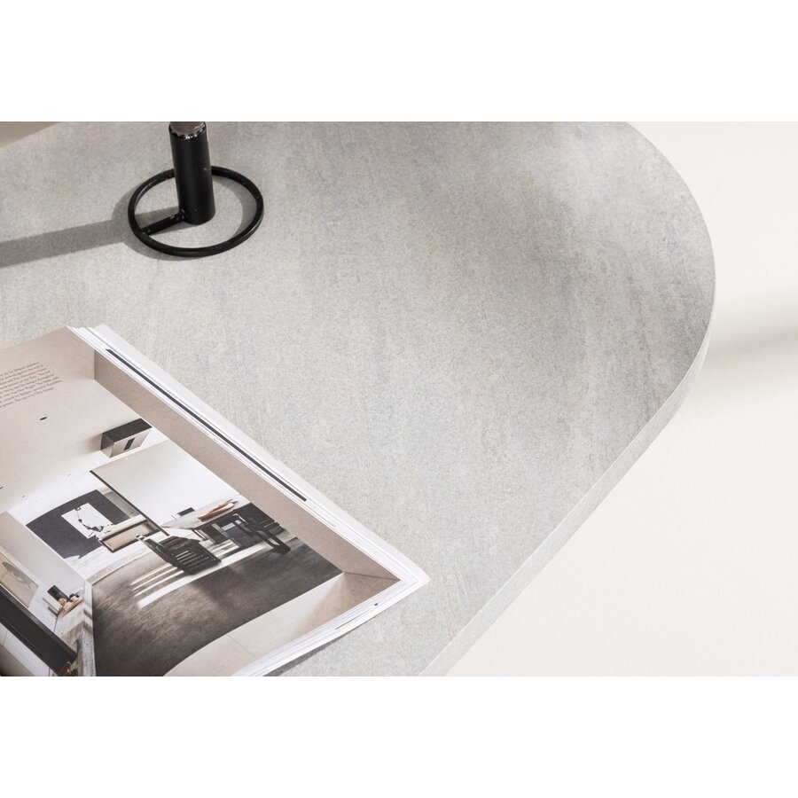 Grönvik Beton/Mocha Salontafel 130 cm