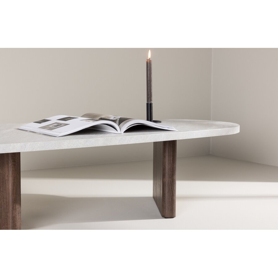 Grönvik Beton/Mocha Salontafel 130 cm