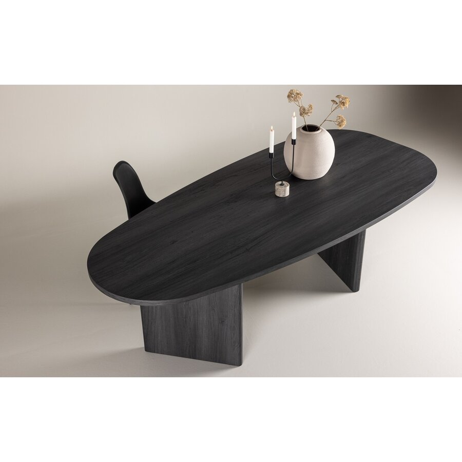 Grönvik Zwart Eettafel 220 cm