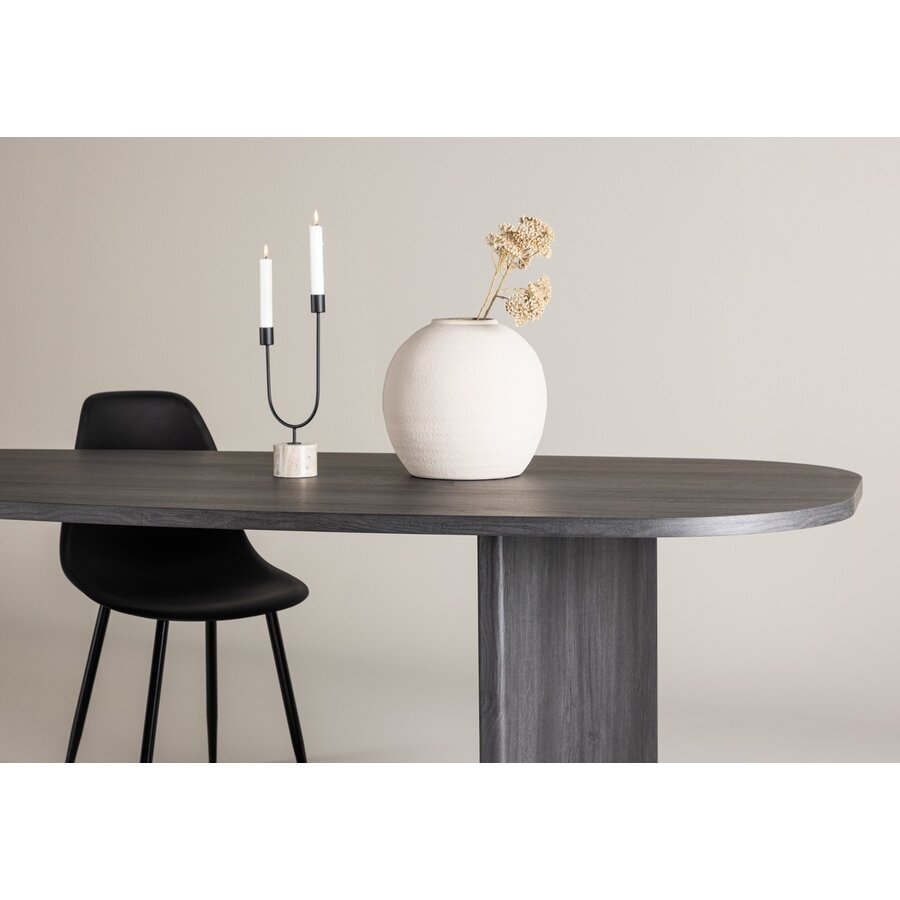 Grönvik Zwart Eettafel 220 cm