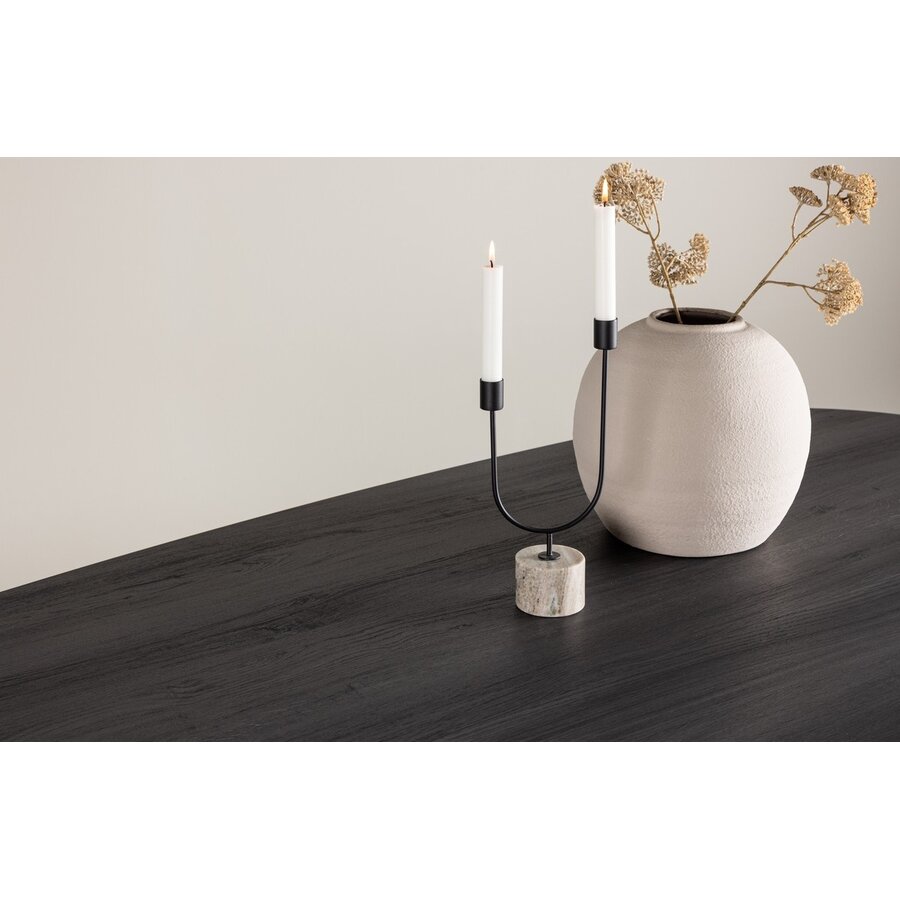 Grönvik Zwart Eettafel 220 cm