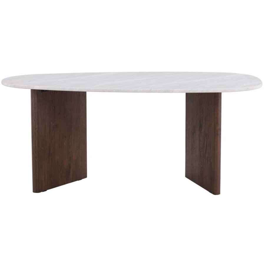 Grönvik Beton/Mocha Eettafel 180 cm