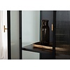 Garis Zwart / Glas Opbergkast H160 cm