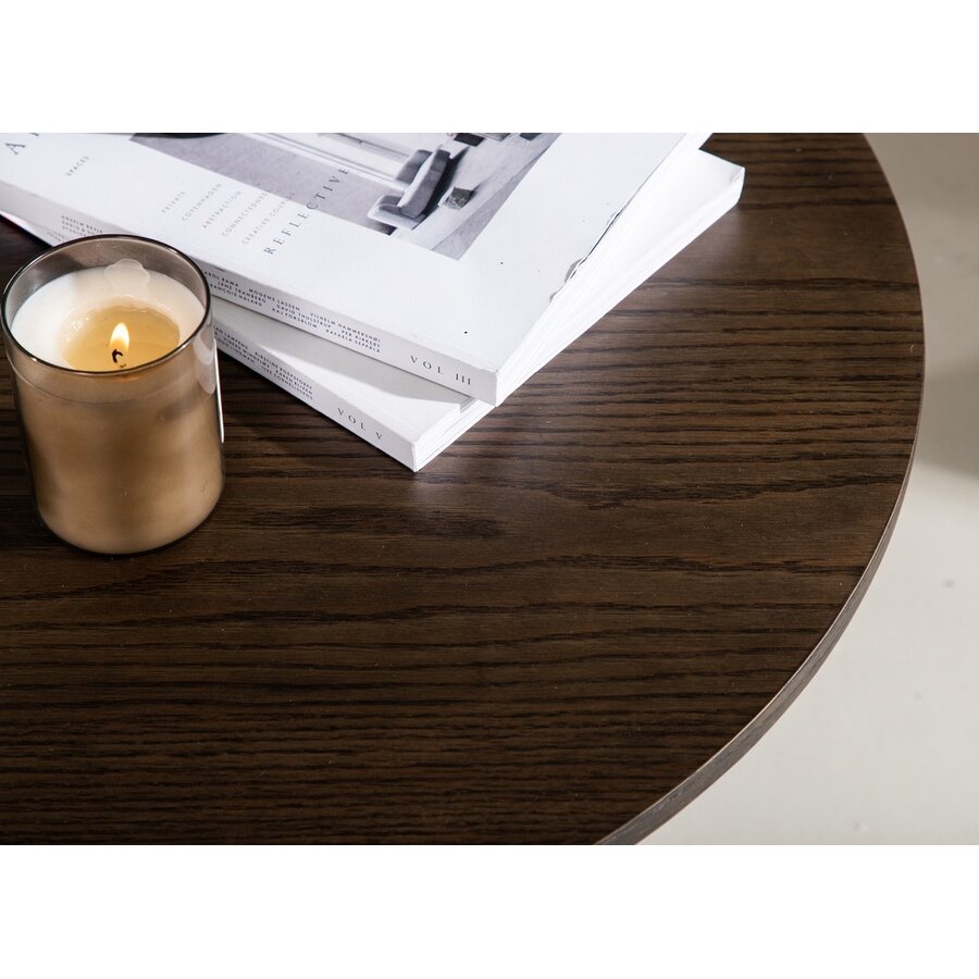 Olivia Mocha Salontafel Rond Ø80 cm
