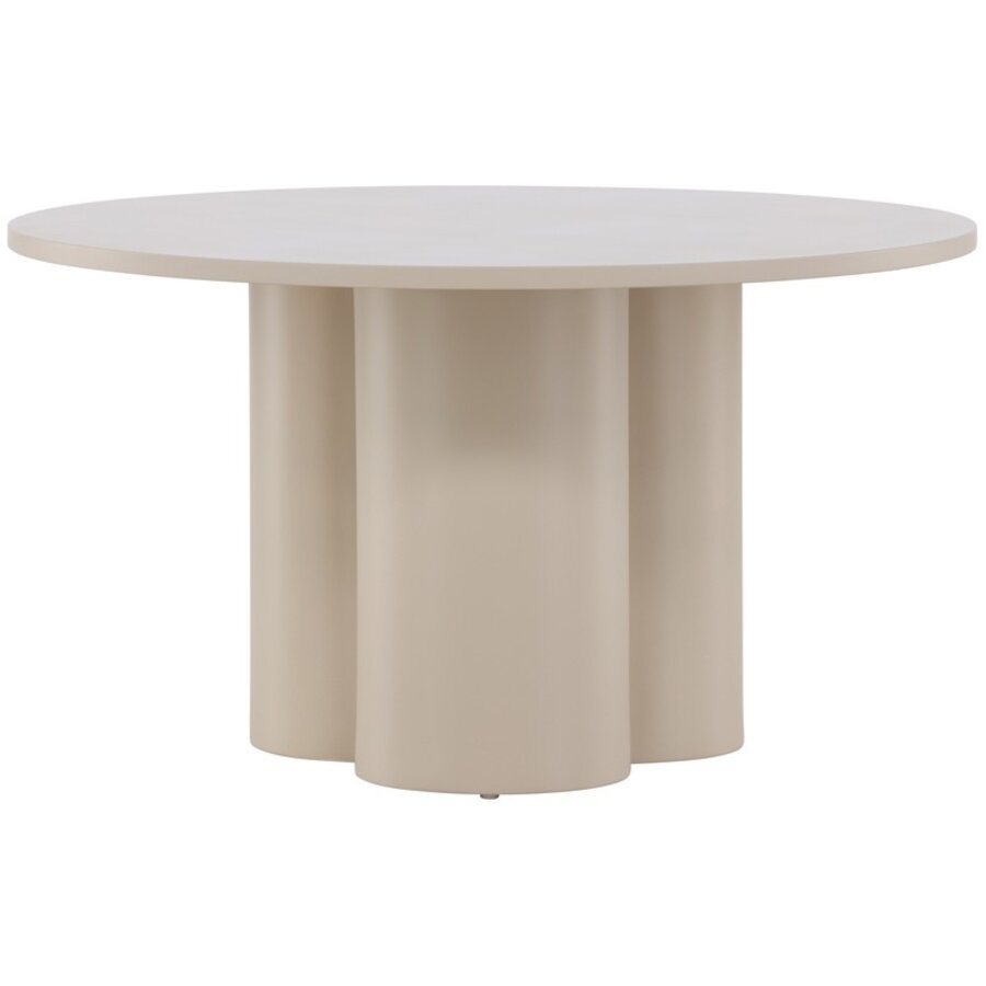 Olivia Beige Salontafel Rond Ø80 cm