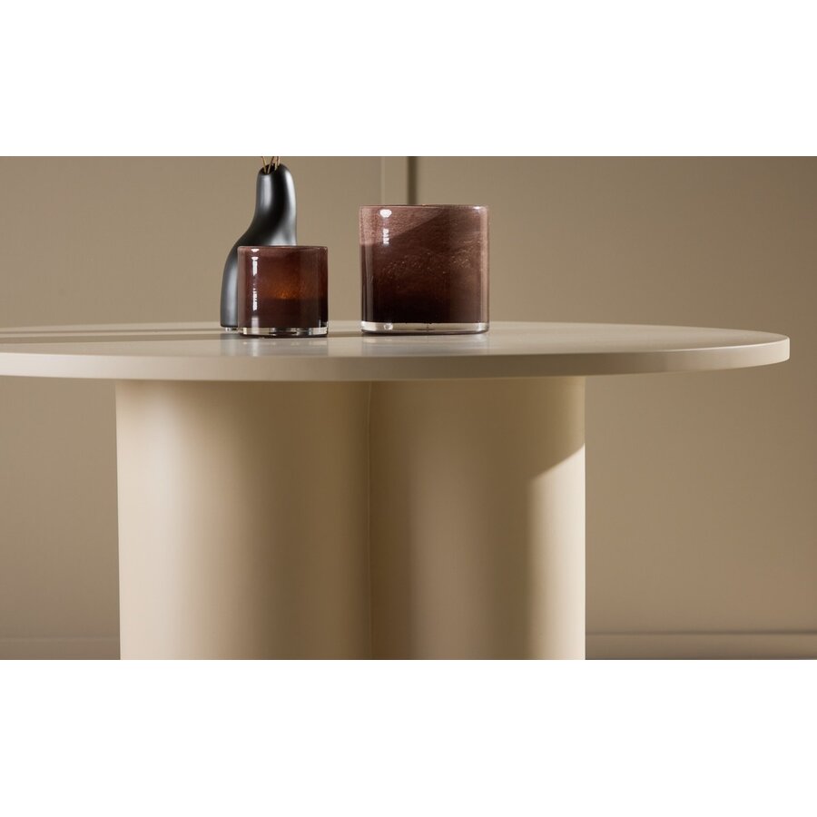 Olivia Beige Salontafel Rond Ø80 cm