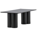 Hjem interiors Olivia Zwart Salontafel Rechthoek 120 cm