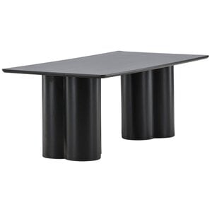 Hjem interiors Olivia Zwart Salontafel Rechthoek 120 cm