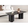 Olivia Zwart Salontafel Rechthoek 120 cm