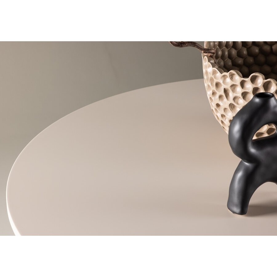 Olivia Beige Eettafel Rond Ø110 cm