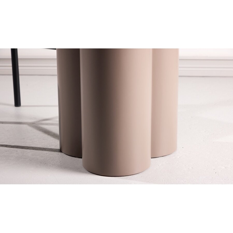 Olivia Donkerbruin Eettafel Rond Ø110 cm