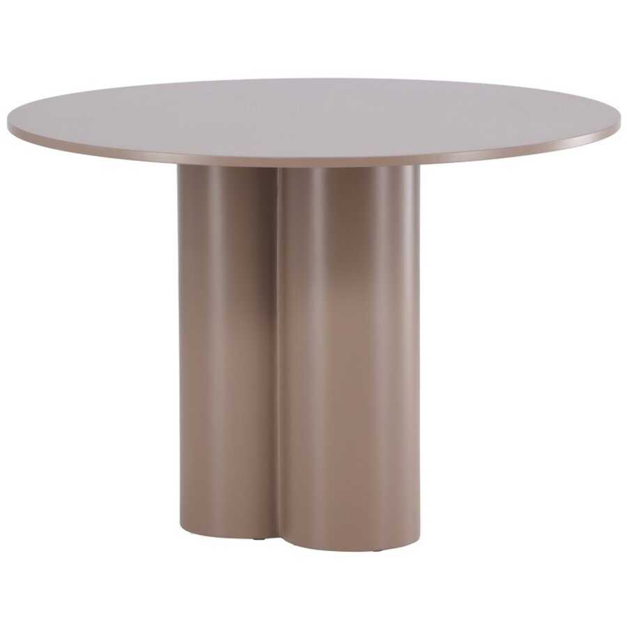 Olivia Donkerbruin Eettafel Rond Ø110 cm